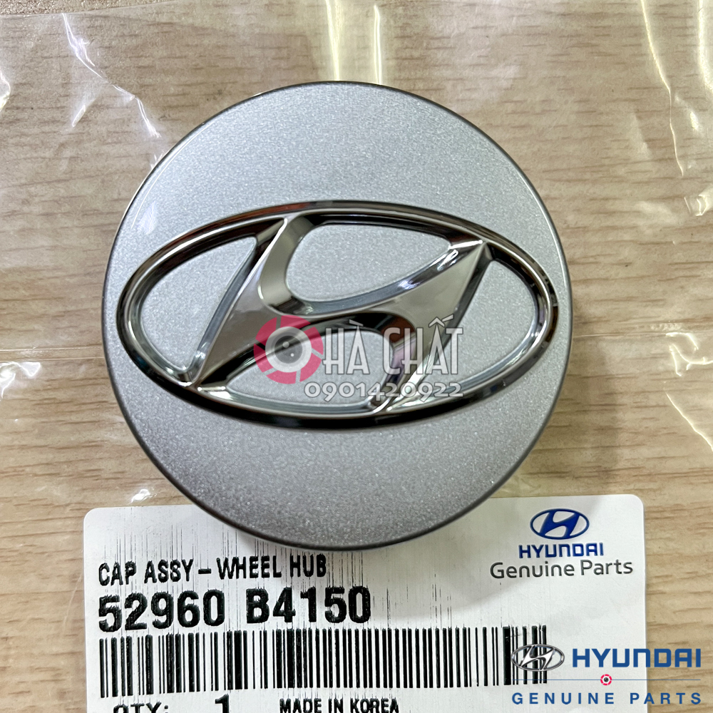 [HÀNG XỊN] Logo Nắp Chụp Mâm Lazang Hyundai Grand i10 🚘 Đủ màu, Bảo hành 100% là hàng chính hãng