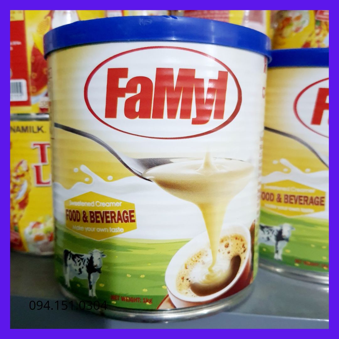 Sữa Đặc Moi, sữa đặc Famyl nhập khẩu Malaysia 1kg