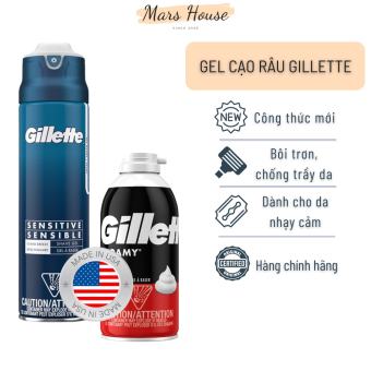 Bọt - Gel cạo râu Gillette