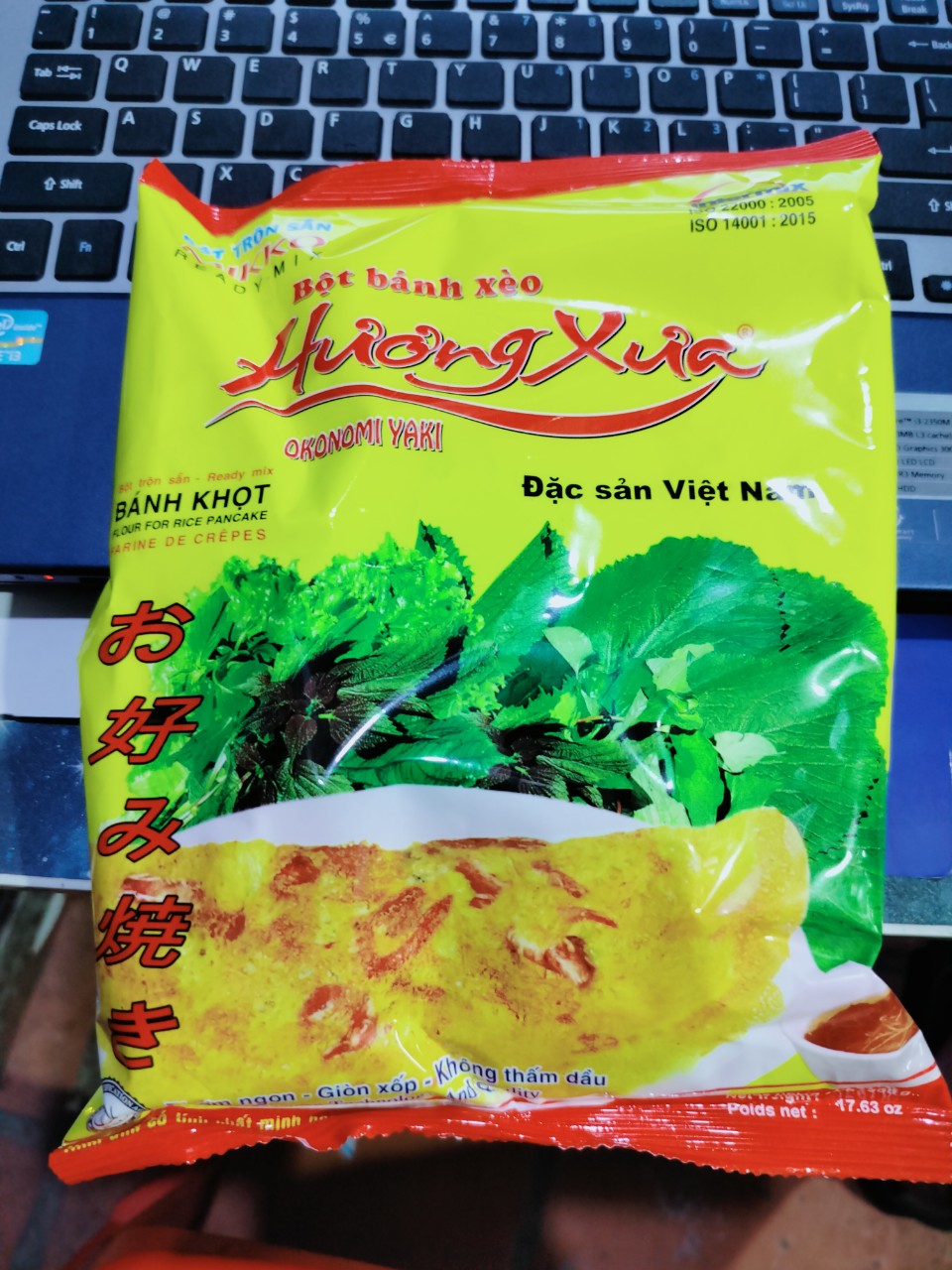 Bột bánh xèo Huong xưa loại gói 500gr
