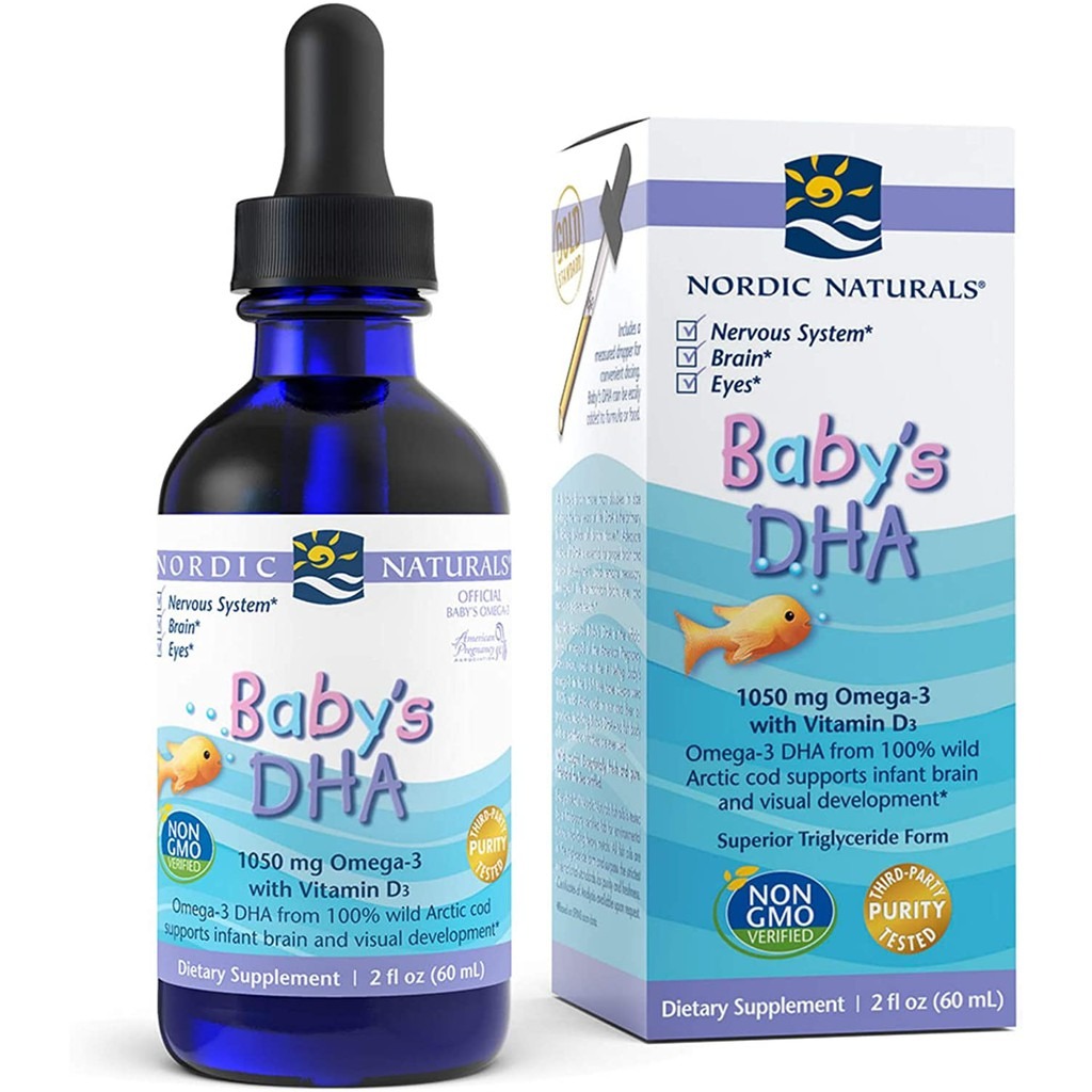 Siro Baby’s DHA Omega-3 With Vitamin D3 Nordic Naturals 60ml