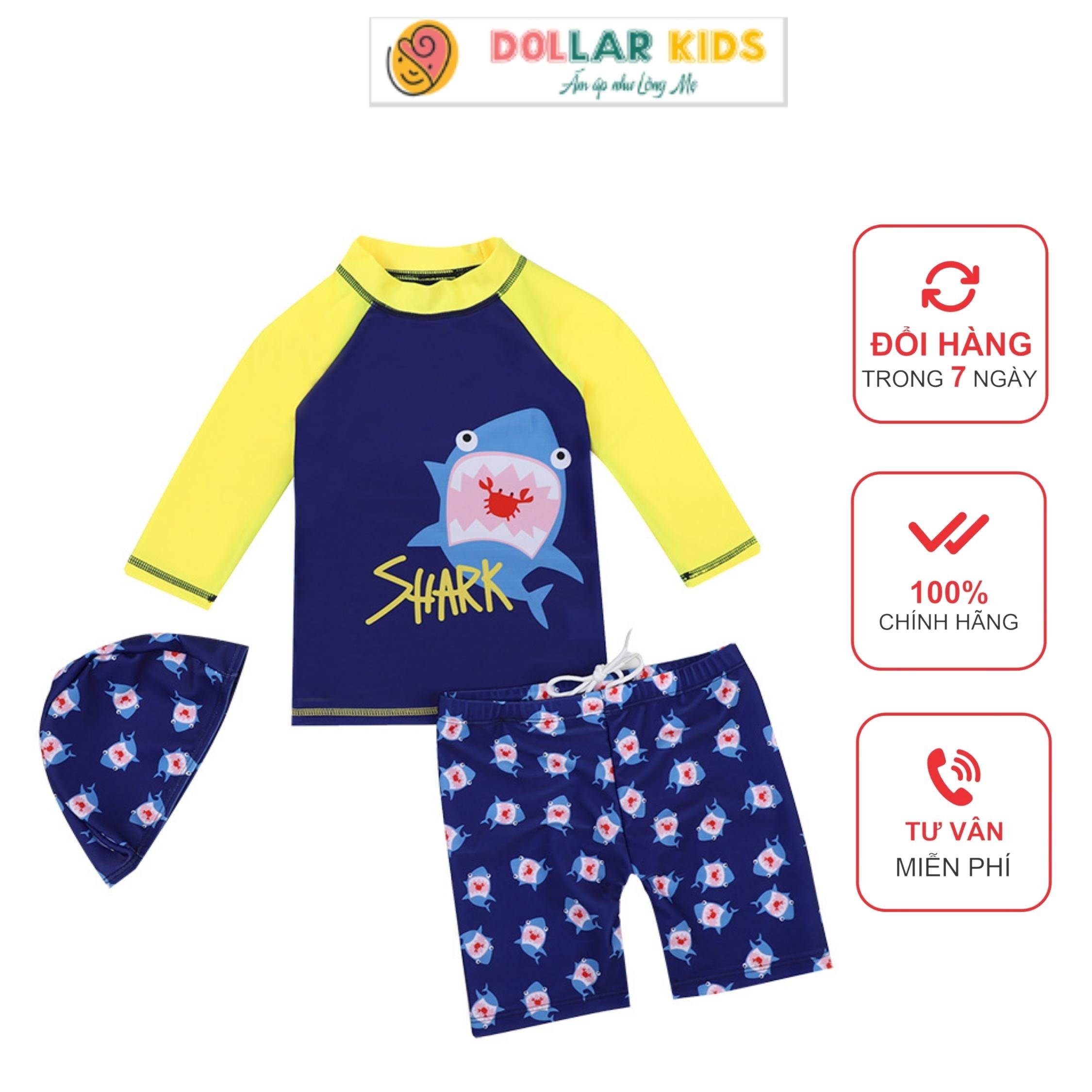 Bồ đồ bơi cho trẻ em dollarkids dành cho bé trai từ 10kg đến size đại