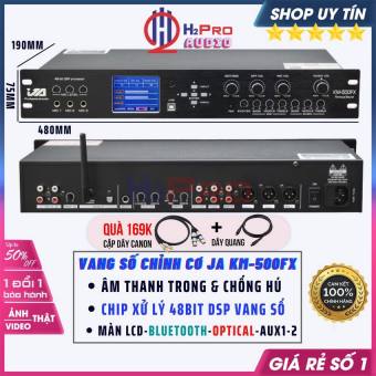 Vang Số Chỉnh Cơ JA KM-500FX Bluetooth-Optical, Chíp Vang Số 48Bit DSP Âm Thanh Trong Và Chống Hú, Quà 169K-H2pro Audio