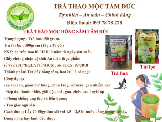 TRÀ MỘC TÂM SẢN XUẤT CHUYÊN NGHIỆP DẠNG TÚI LỌC TIỆN DỤNG