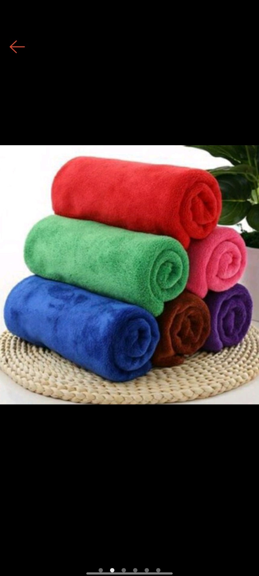 Khăn tắm cao cấp siêu thấm nước mềm mịn 35x75cm