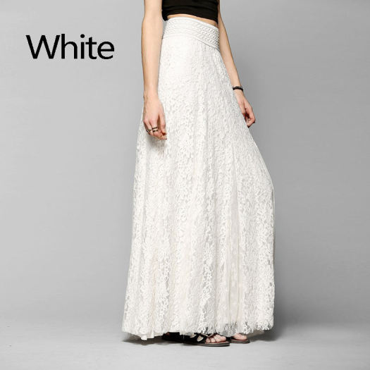 Váy maxi trắng đi biển, Đầm 2 dây nữ dáng dài Dazzling Diamond - Chân váy |  ThờiTrangNữ.vn