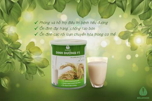 MÀNG TINH CHẤT GẠO LỨT DINH DƯỠNG F1 BELLRINGS - NGUYÊN MÀNG GẠO LỨT 100%, MẪU MỚI 2020 (400GRAM)