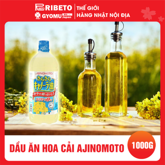 Dầu ăn hạt cải canola 1000g - hàng nội địa Nhật Bản