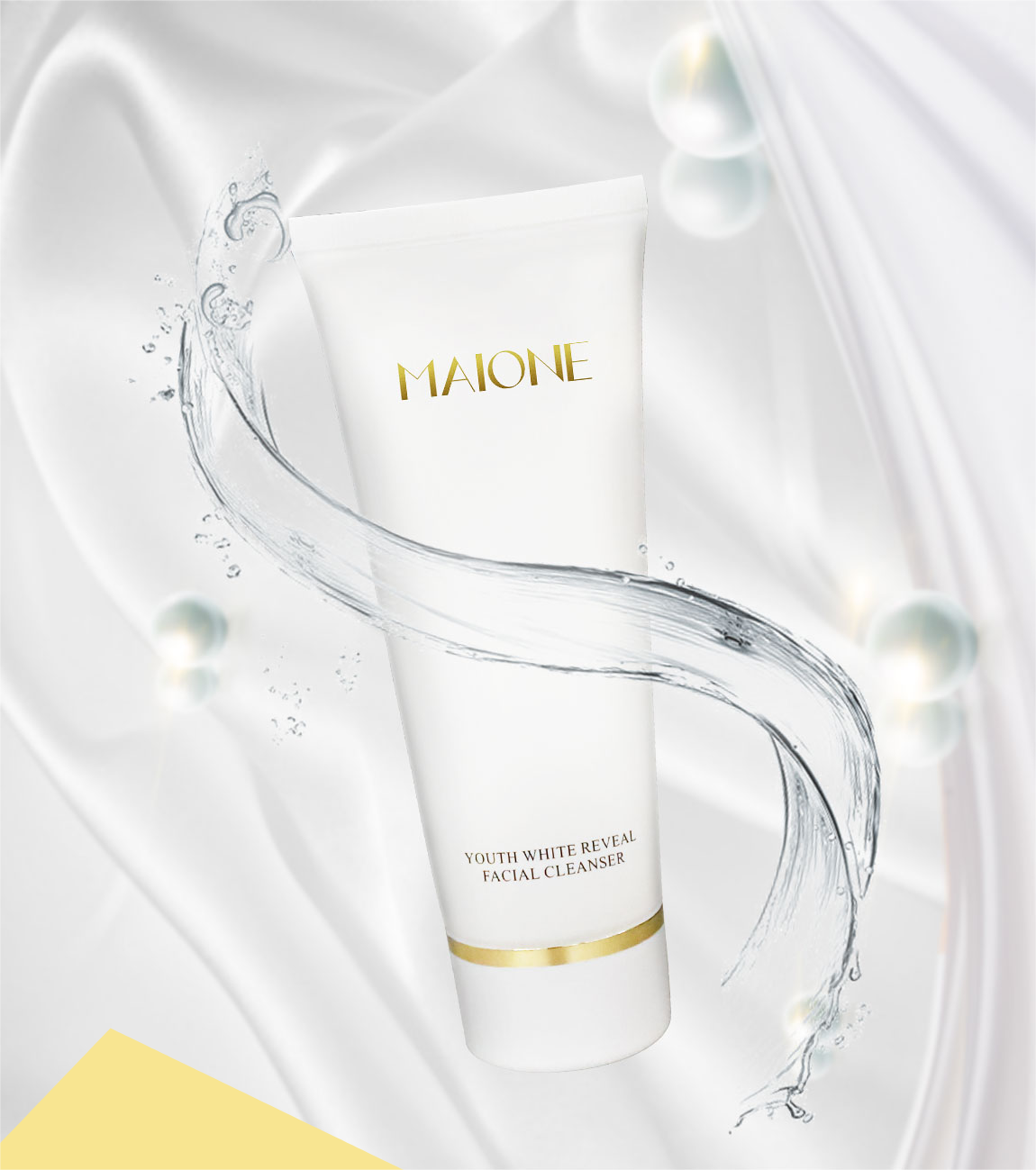 洗顔料 MAIONE WHITE REVEAL FACIAL CLEANSER100ml Youth White Reveal