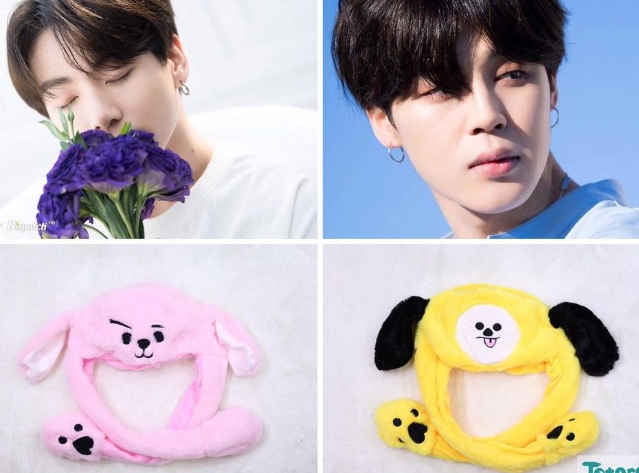 Mũ tai giật Chimmy Cooky và nhiều hình dễ thương khác