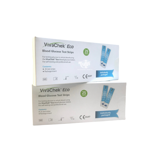 Que thử đo đường huyết VivaChek ECO – Hộp 25 que:5126