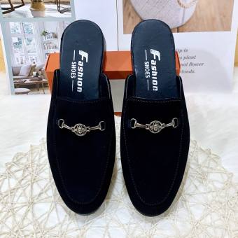 Giày sục nỉ nam phối xích ong ngang - BHNT Shop