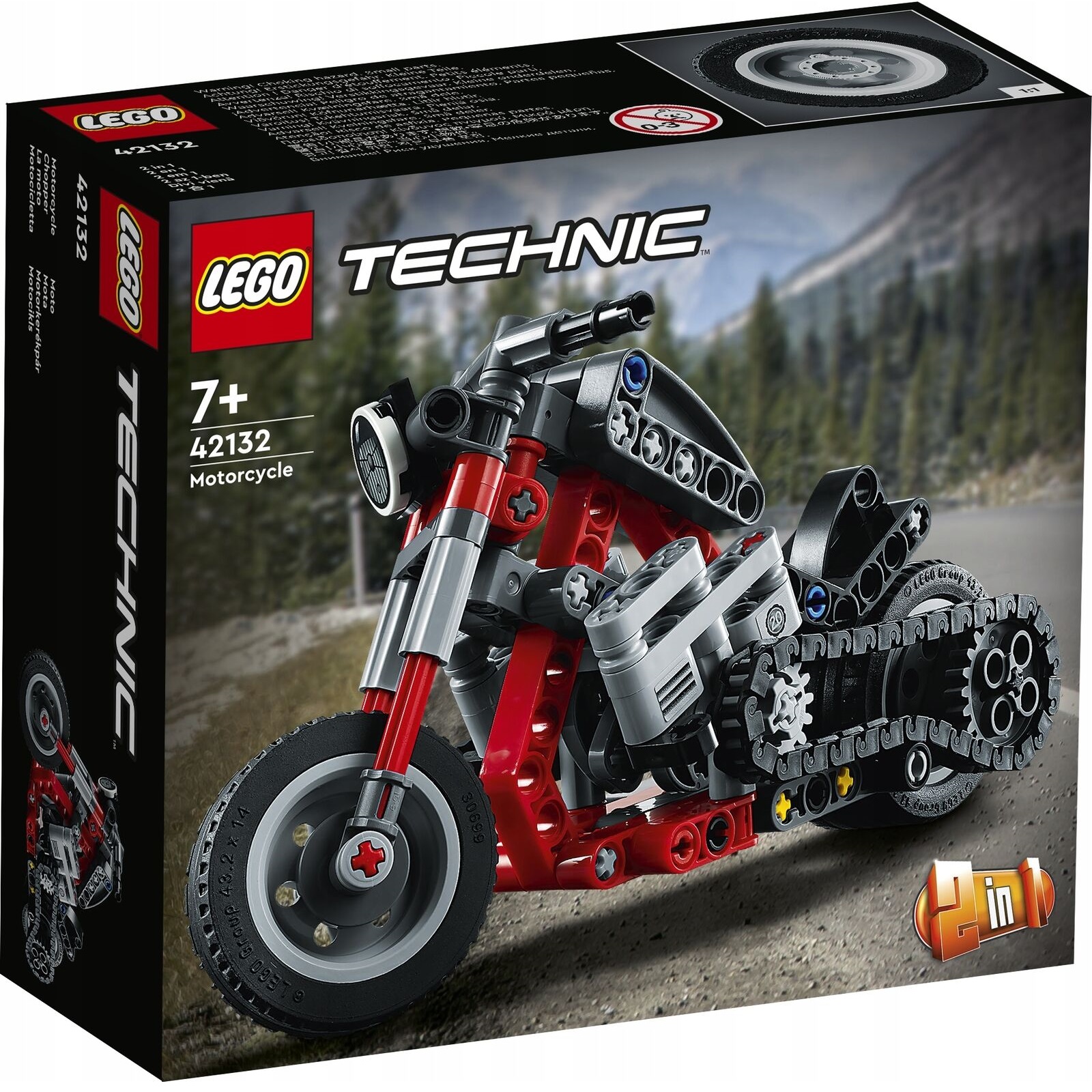 Bộ lắp ráp xe mô tô độ - lego technic 42132