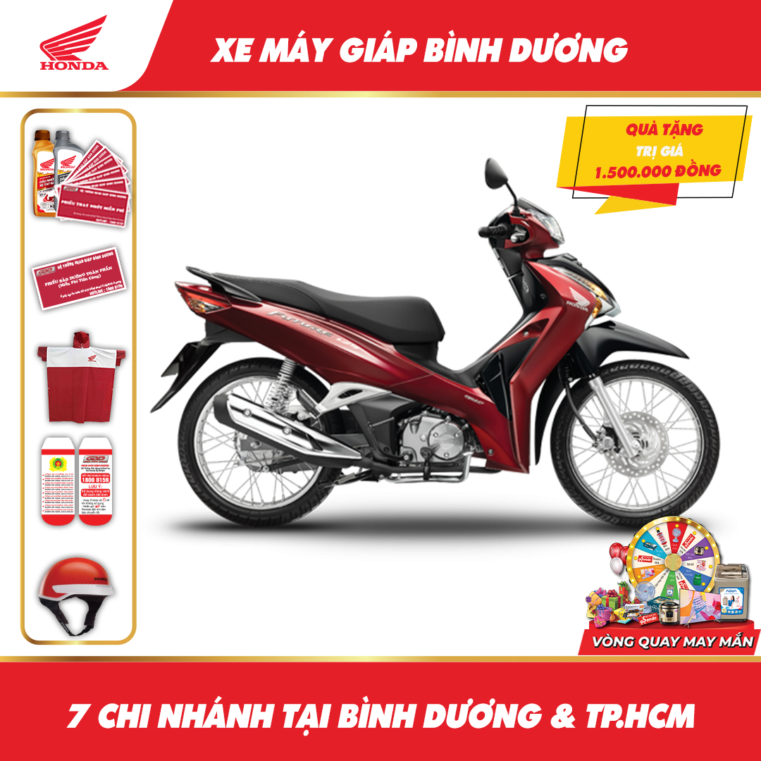 HONDA FUTURE PHIÊN BẢN TIÊU CHUẨN BÁNH CĂM PHANH ĐĨA