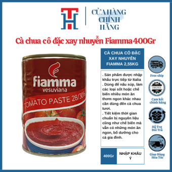 Cà Chua Cô Đặc Tomato Paste Fiamma Nhập Khẩu Ý
