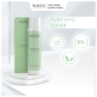 Nước cân bằng Mavex Sebo Balance cho da dầu mụn 200ML