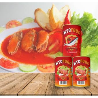 Combo 20 lon Cá hộp sốt cà xuất khẩu KTC Food