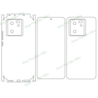 Dán PPF full viền Redmi K60 Ultra - Tặng dán camera