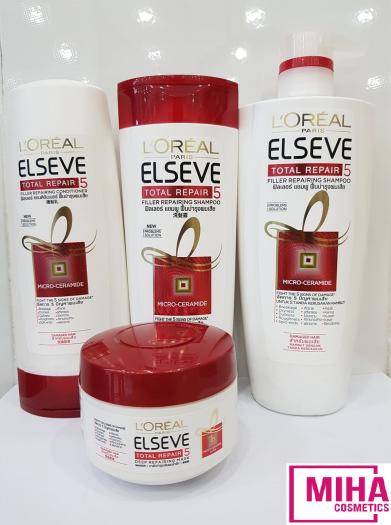 Dầu Gội - Xả - Ủ Phục Hồi Tóc LOreal Total Repair