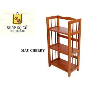 Kệ Sách Gỗ Cao Su 3 Tầng Sâu 28cm Ngang 50cm Cao 90cm
