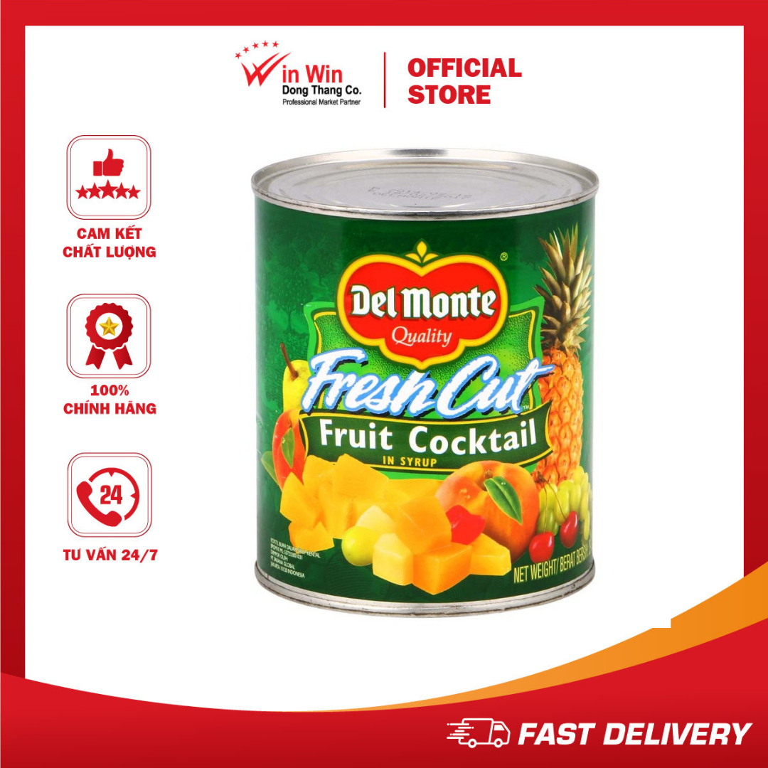 Cocktail trái cây del monte 825g - date 11/08/2024