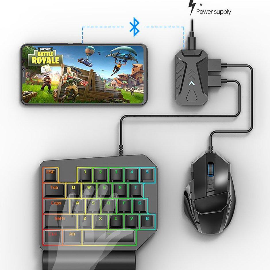 gaming keyboard and mouse for cell phone