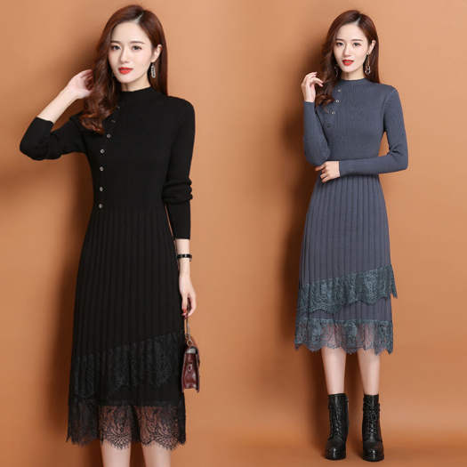 Váy len Hàn Quốc VL1688 - Thời trang xách tay Hàn Quốc