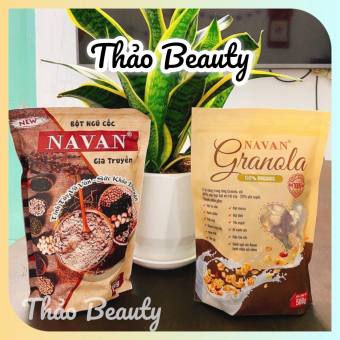 Bột Ngũ Cốc Gia Truyền Navan - Granola Navan Siêu Hạt