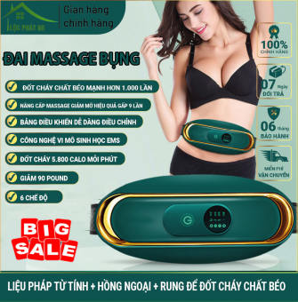 Đai massage giảm mỡ bụng, đai mát xa bụng cao cấp, gảm mỡ bụng hiệu quả nhanh chóng, công nghệ tiên tiến đốt cháy mỡ bụng cực nhanh - Máy massage giảm mỡ bụng, máy mát xa toàn thân, máy mát xa tan mỡ bụng