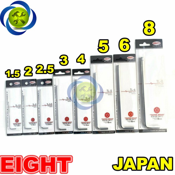 Lục giác nhật chữ l 8 cây eight made in japan từ