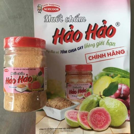 Hũ muối bột canh Hảo Hảo Acecook 120 - Gia vị chấm hoa quả
