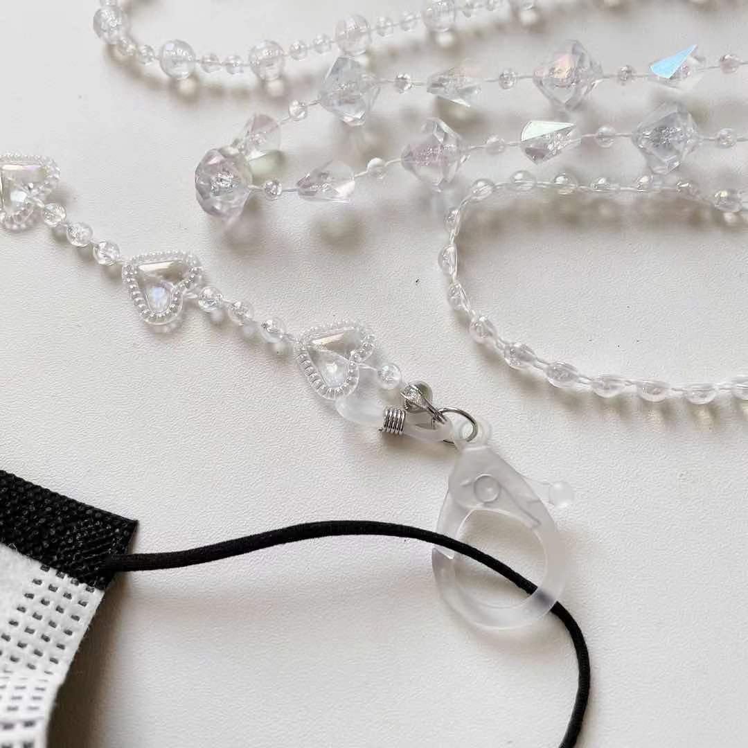 [HCM]dây đeo khẩu trang dây dù dây vải Dây đeo kính thời trang chống rơi rớt 2 trong 1