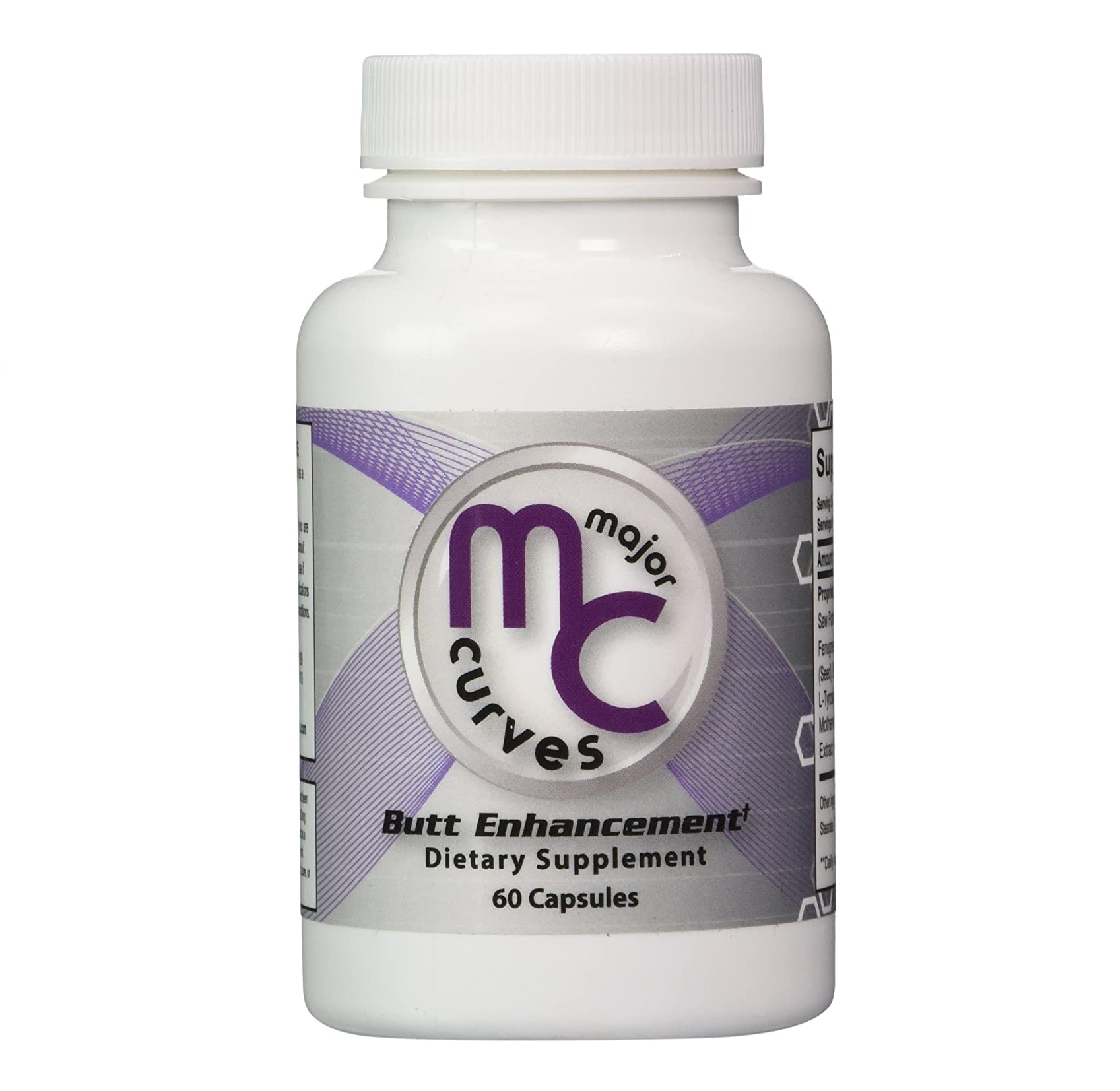 Viên uống hỗ trợ nở mông, săn chắc vòng ba Major Curves Butt 60 viên USA