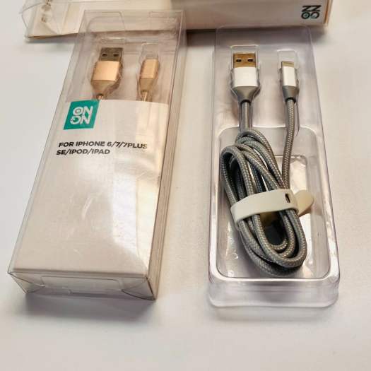 Cáp sạc iphone Lightning 1m eValu LTL-04 Xanh Navi