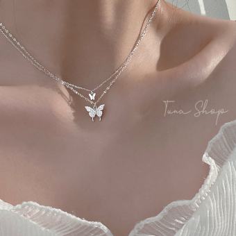 Dây chuyền nữ / Vòng cổ nữ Bạc -[HÀNG CÓ SẴN]- Cam kết chuẩn Bạc _ TUNASHOP Trang sức Bạc