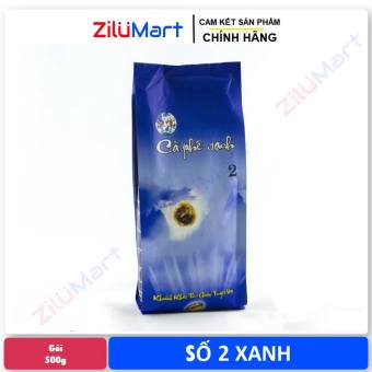 Cà phê Sơn Tùng (bao bì xanh biển) Số 2 xanh gói 500g
