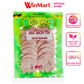 Xúc xích tỏi Đức Việt gói 200g