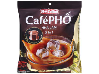 Cà phê hoà tan MacCoffee Café Phố nhà làm 3in1 840g