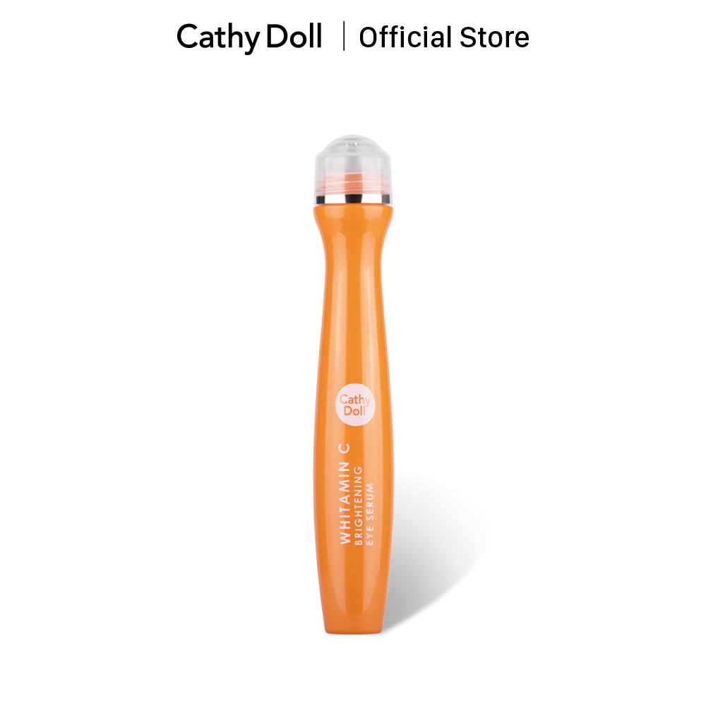 Cây lăn mắt dưỡng trắng da mờ thâm Cathy Doll Whitamin C Brightening Eye Serum 15ml