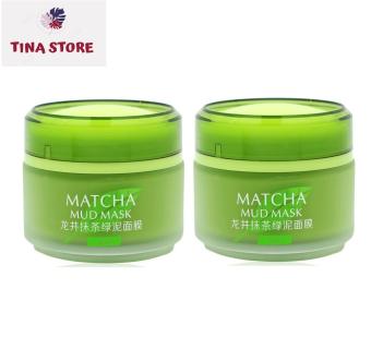 Bộ 2 Hộp Nạ Trà Xanh Matcha Mud mask Laikou - Mẫu mới