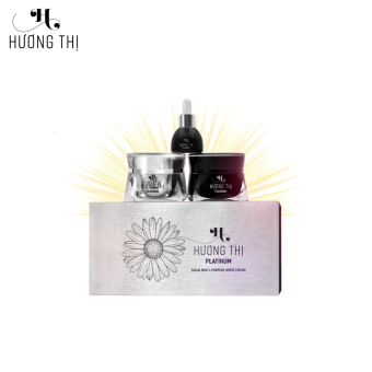 Bộ kem dưỡng đa chức năng sáng tối hổ trợ ngăn ngừa nám tàn nhang Mỹ phẩm Hương thị 3 món(Phiên Bản Mới)