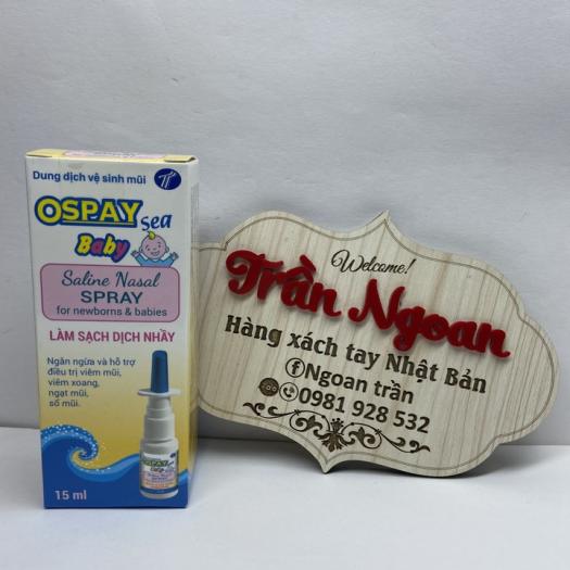 Xịt mũi Ospay Sea Baby - Lọ 15ml