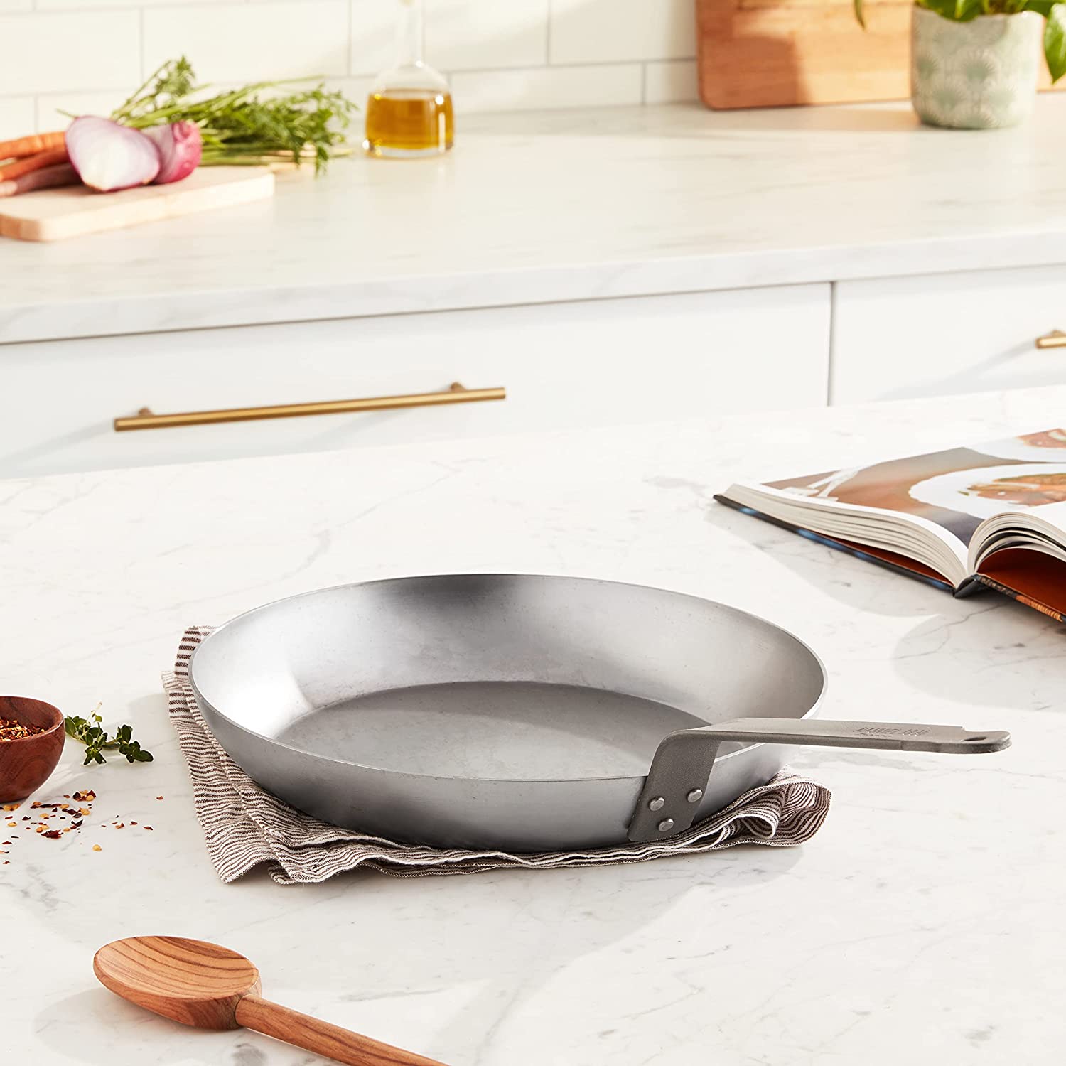 Mauviel M'steel Crepe Pan 8 Inch for sale online