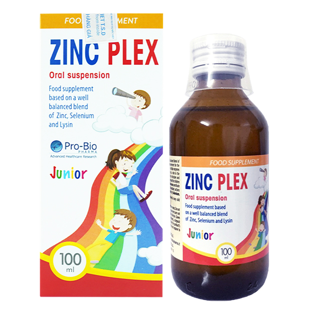 ZINC PLEX - BỔ SUNG KẼM GIÚP TRẺ ĂN NGON MIỆNG