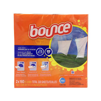 Giấy thơm quần áo Bounce Mỹ 320 tờ