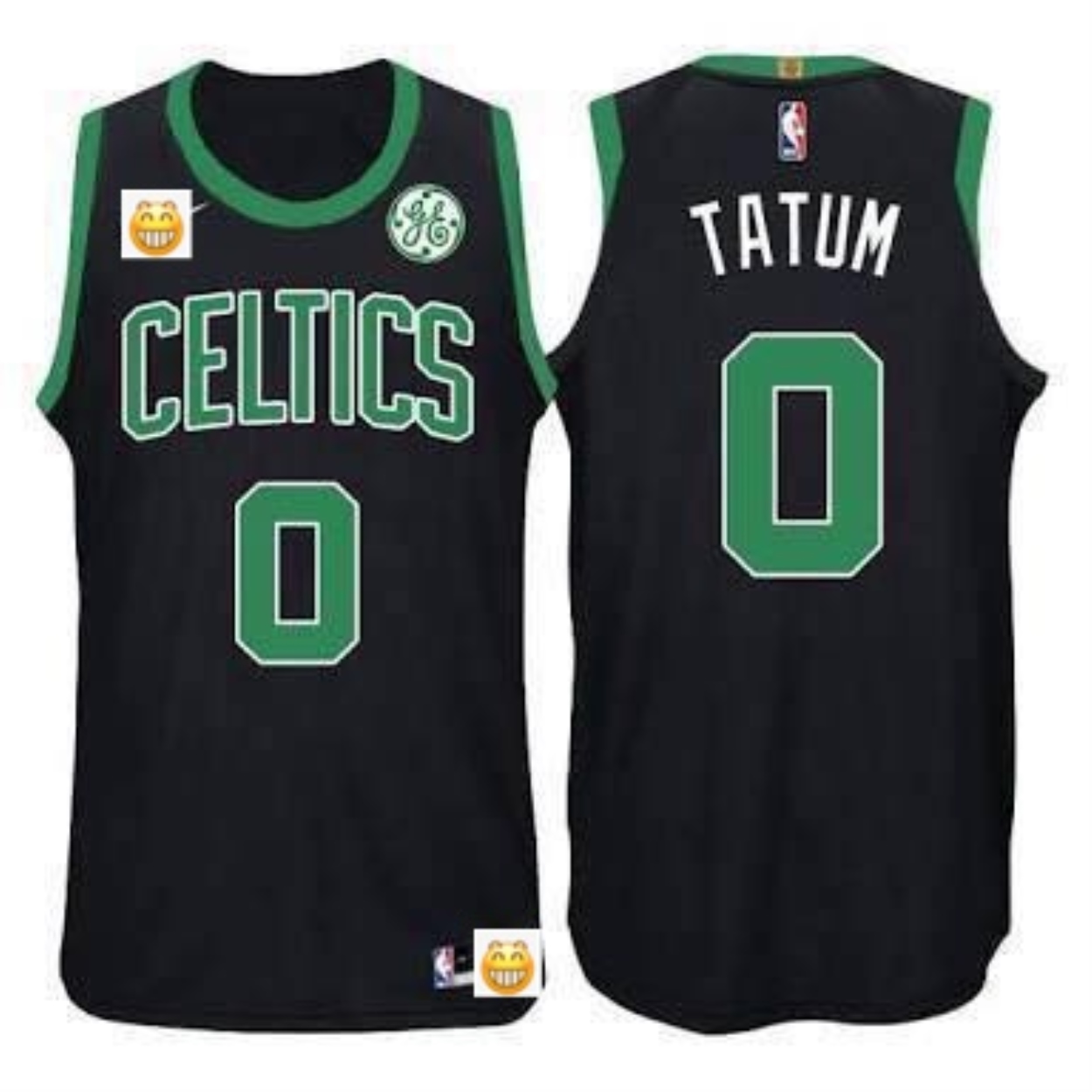 jayson tatum black jersey mens