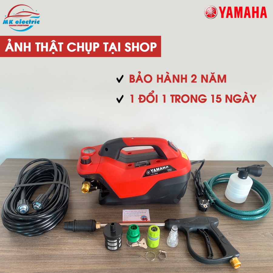 Máy rửa xe mini i máy rửa xe cao áp yamaha 2800w ha889a - có nút chỉnh áp suất + van xả khí