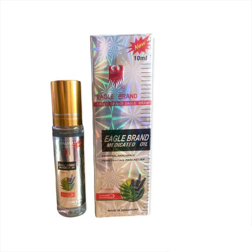 [HCM]Dầu Gió Trắng 2 Nắp [Lavender] Eagle Brand [Mỹ] 24ML