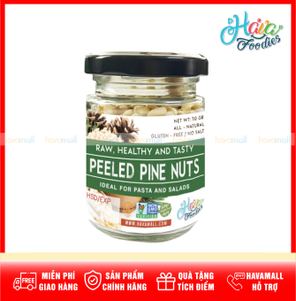 Hạt Thông Tách Vỏ Havafood – Pelled Pine Nuts