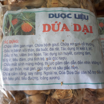 Dứa rừng khô 1kg thơm, ngon, sach